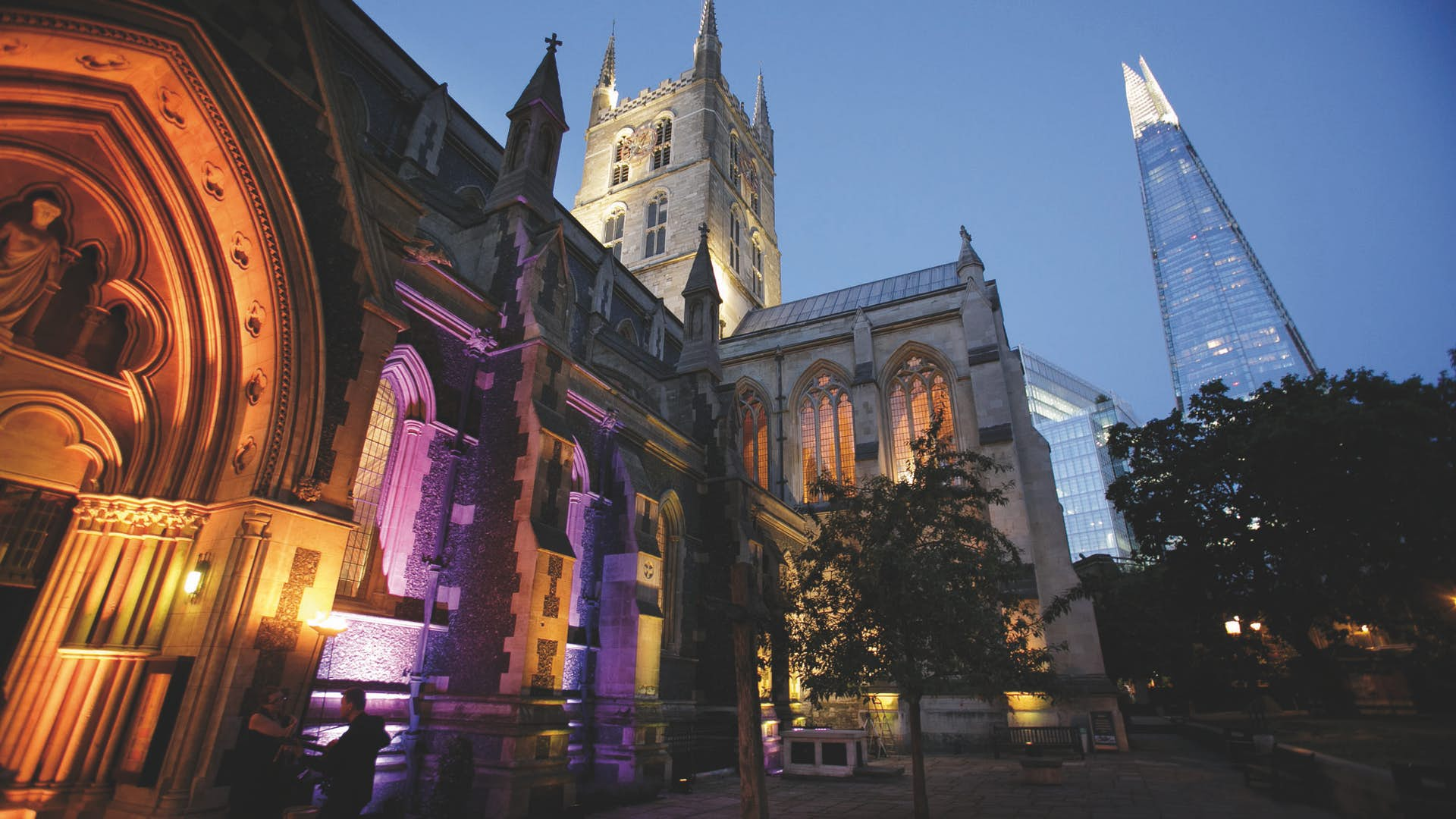 View of Cathedral and Shard